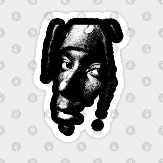 Retro Portrait Big L Sticker by GekNdangSugih